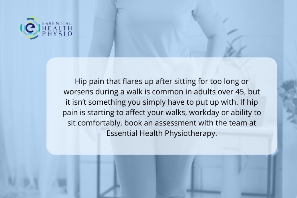Hip Pain When Walking | Essential Health Physiotherapy